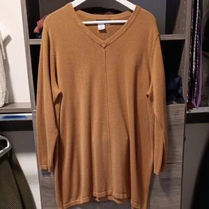 V Neck Long Sleeved Top